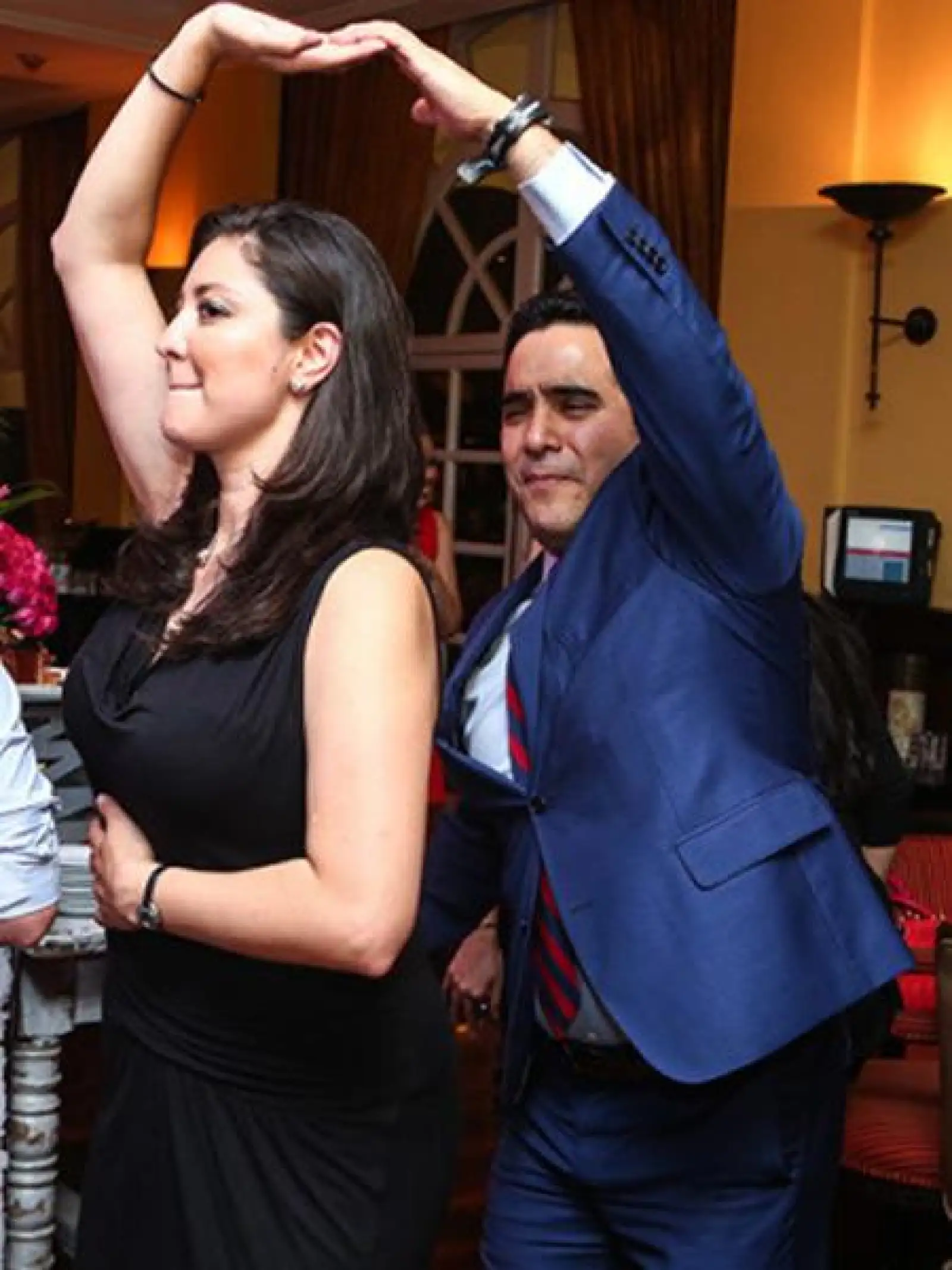 Carlos Lozada y Itzell Méndez