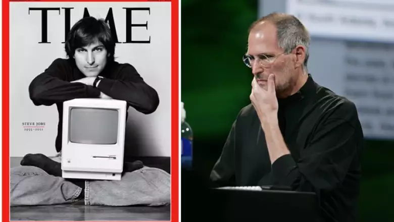Jobs apareció en unas 100 portadas de revistas y se escribieron muchos libros sobre él, aparte de una obra teatral, una película y hasta un episodio de la serie animada South Park.