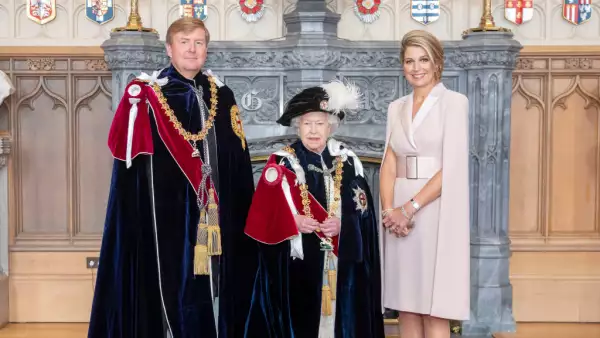 Order Of The Garter Service At Windsor Castle