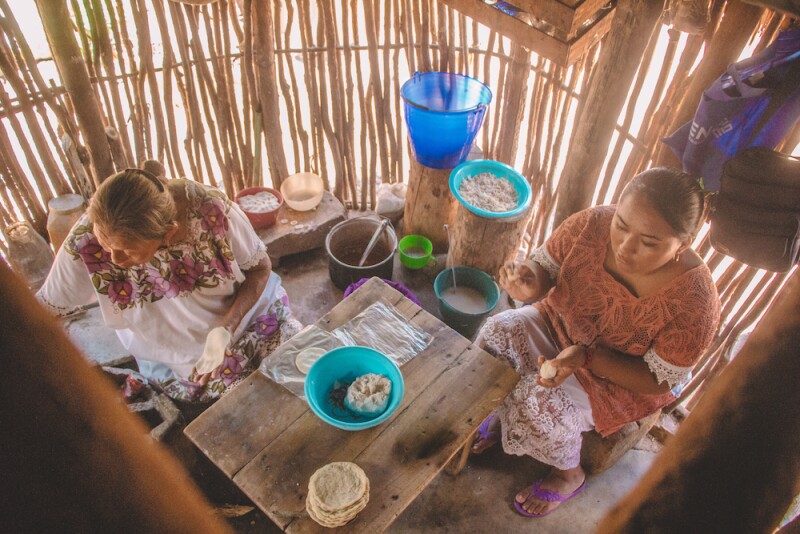 Cocina tradicional maya