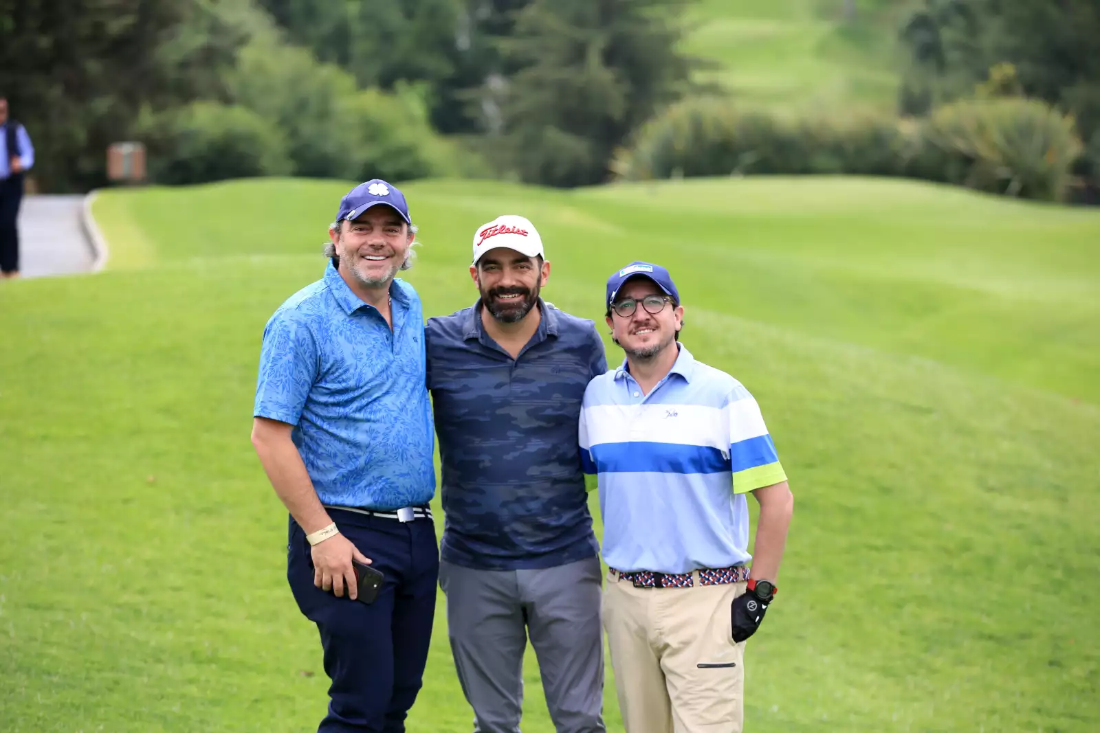 José Oria, Gerardo Solórzano y Carlos de la Torre 