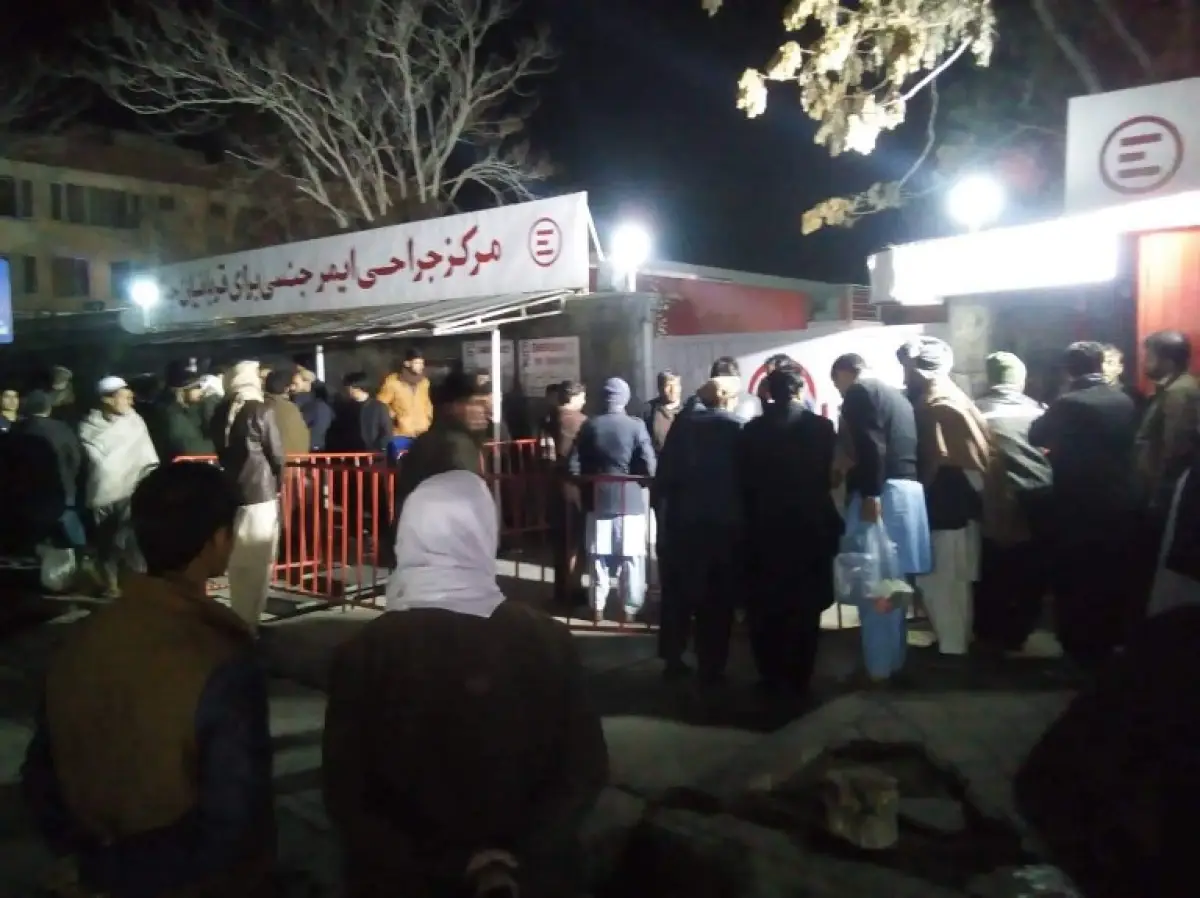 Atentado en Kabul Afganistán