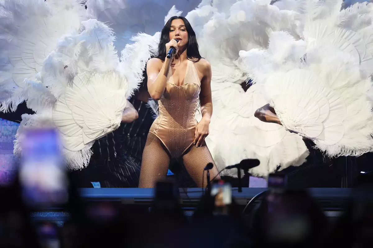 Dua Lipa Performs In Sydney