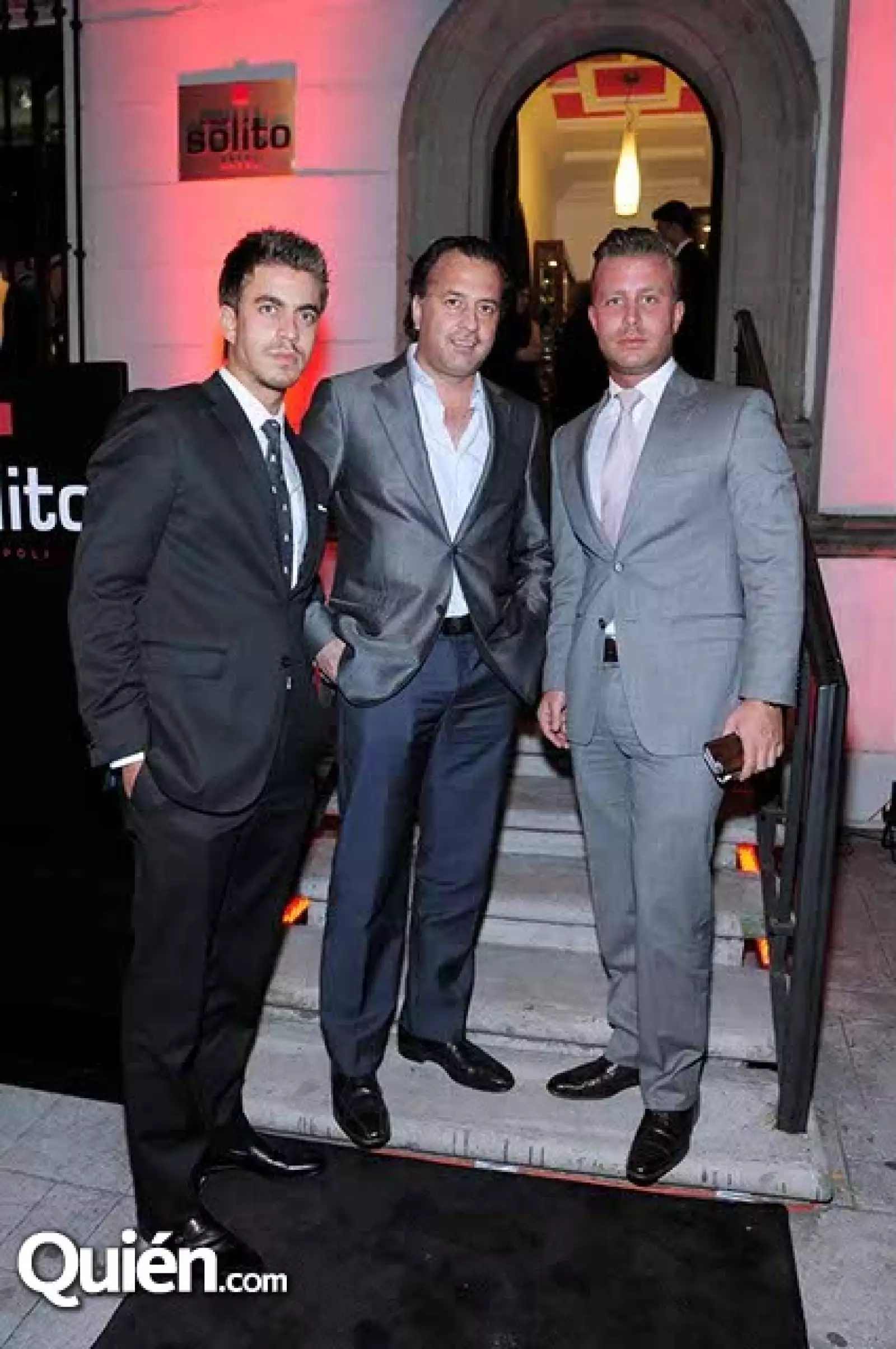 Ricardo Enríquez,Ernesto Zedillo Jr. y Diego Enríquez