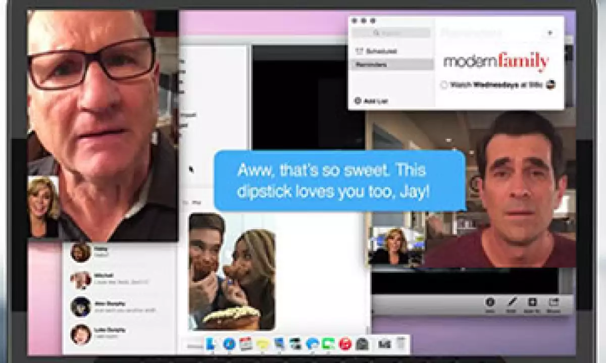 Anteriormente, Modern Family ya había utilizado productos de Apple en la serie. (Foto: tomada de Facebook/ModernFamily )