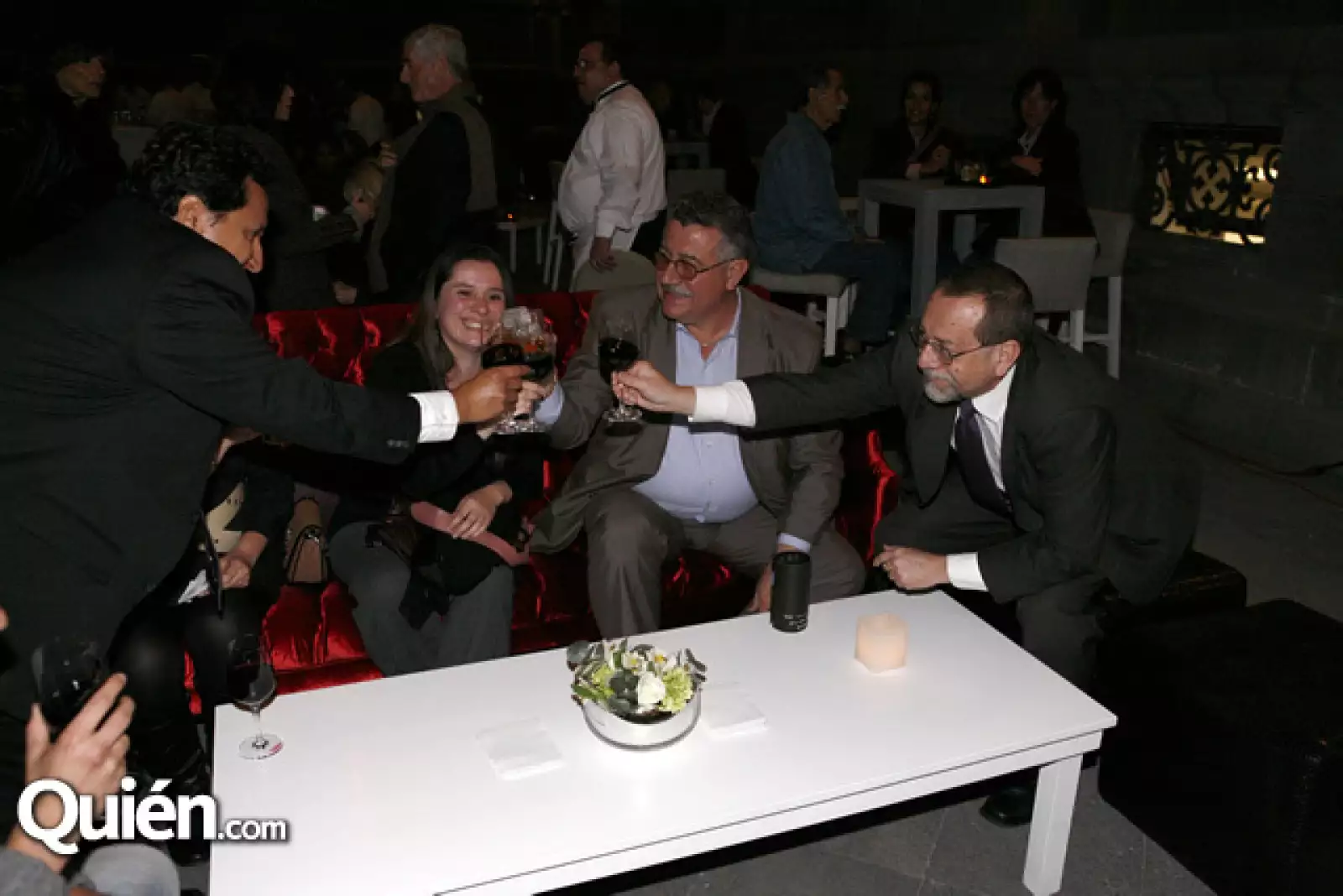 Gabriel Mora, Giselle Sucilla, Igor Fedorov y Rolando Reyes