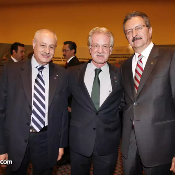 César Athie, Francisco Navarro y Javier Dávila