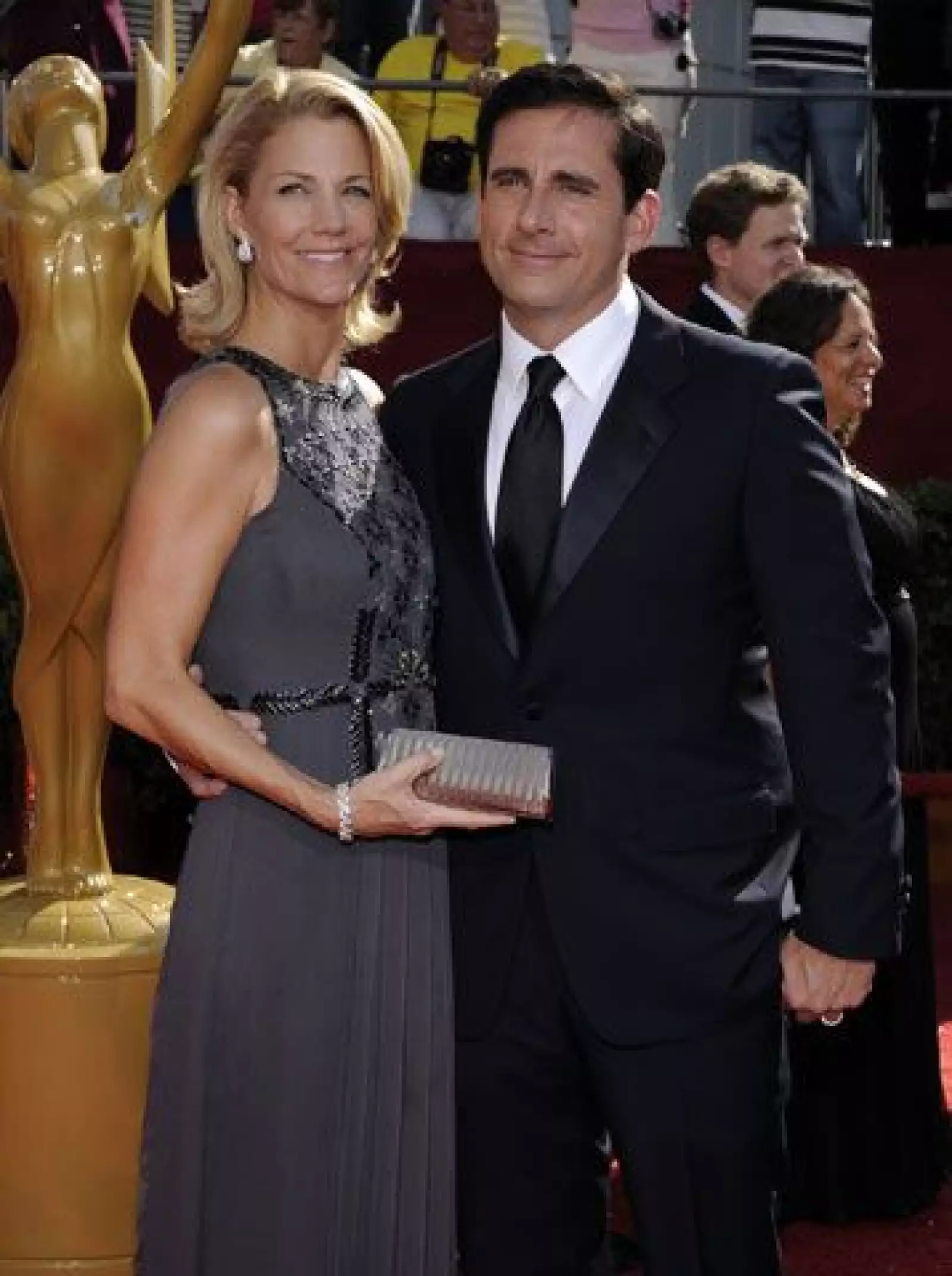 Steve Carell y su esposa, Nancy Walls.