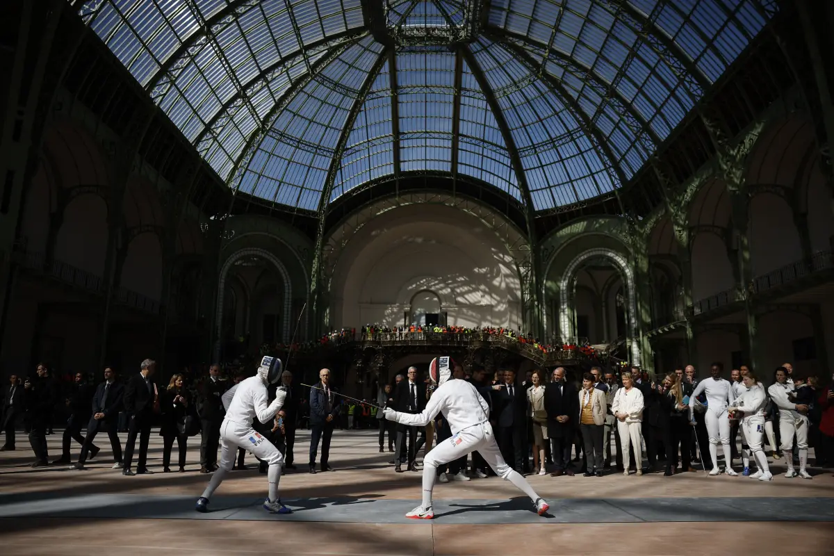 El Grand Palais se alista para los Juegos Olímpicos de París 2024