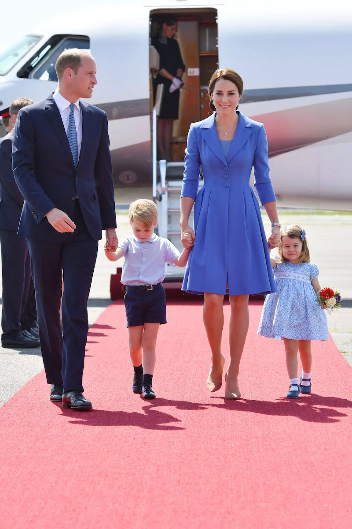 Prince William and Catherine Duchess of Cambridge visit to Germany - 19 Jul 2017