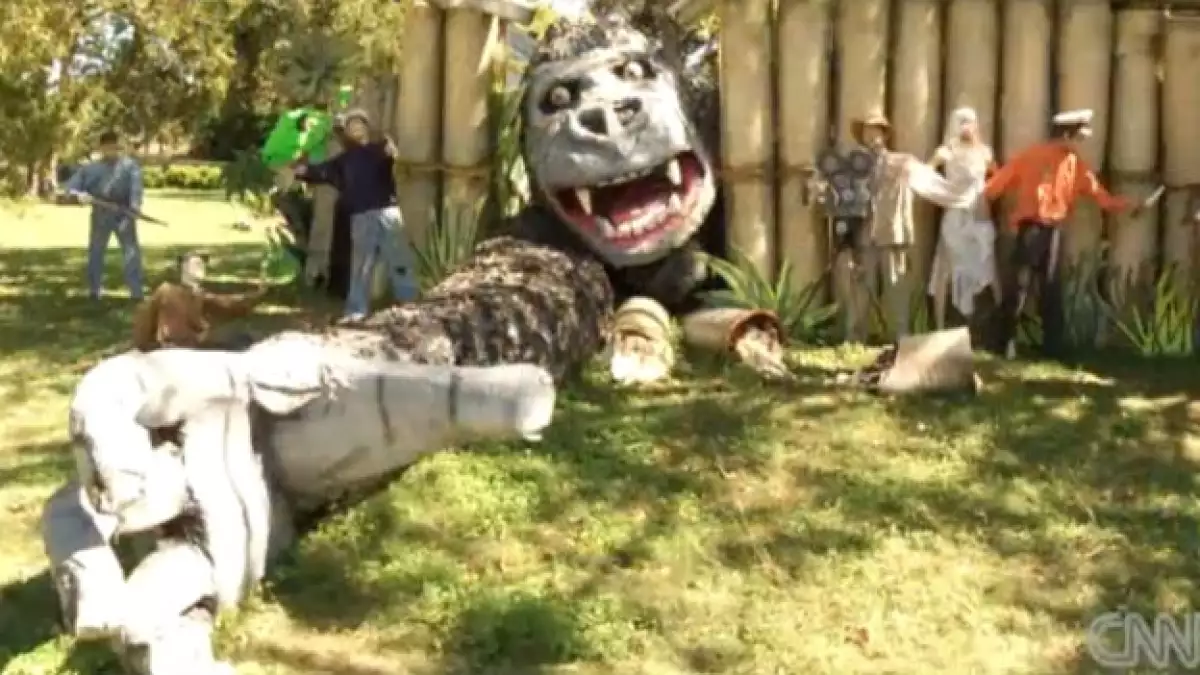 King kong, halloween, texas