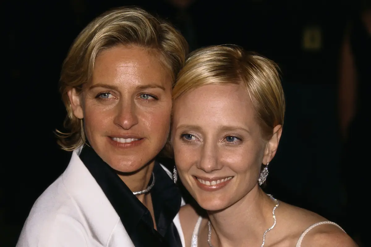 Ellen DeGeneres and Anne Heche