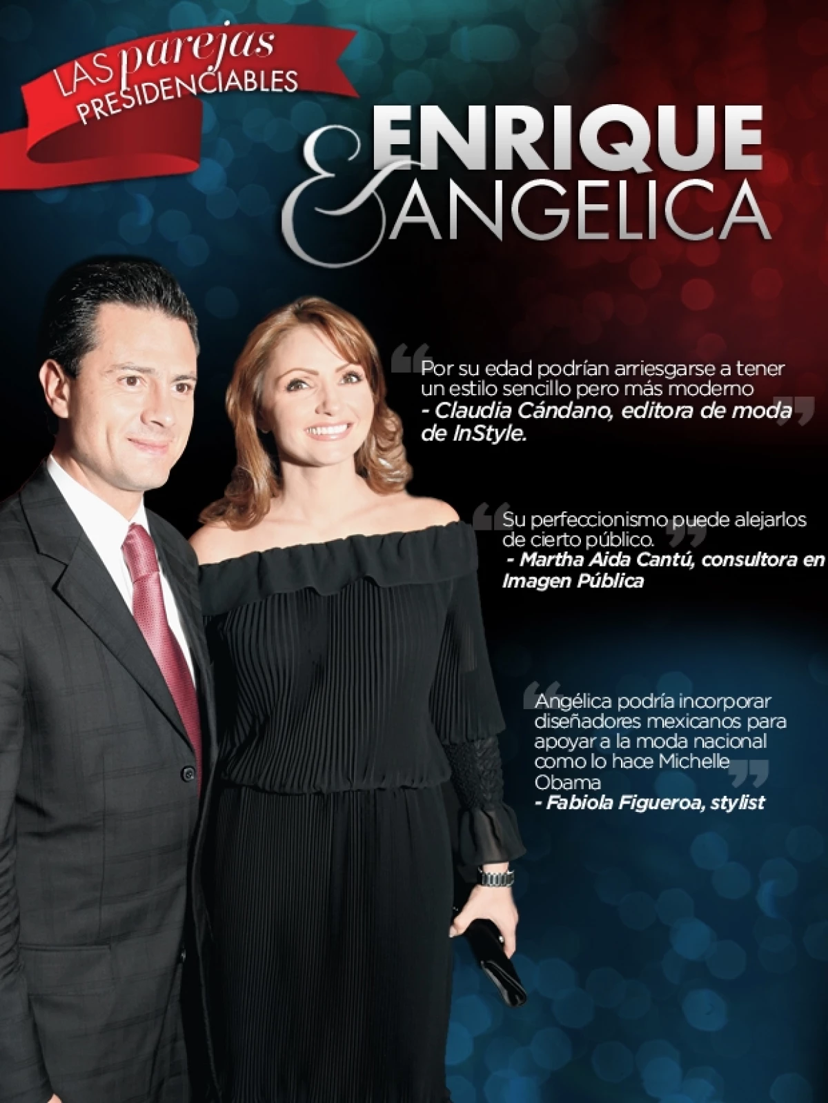 ¿Qué proyecta esta pareja? ¿A qué estilo pertenecen y cuáles son sus aciertos? Las expertas en moda e imagen nos dan los detalles.
