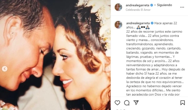 Andrea Legarreta y Erik Rubín