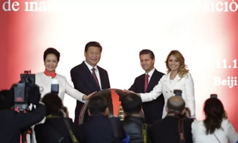 Peña Nieto no mencionó la decisión de revocar el acuerdo para la construcción del tren México-Querétaro. (Foto: Especial )