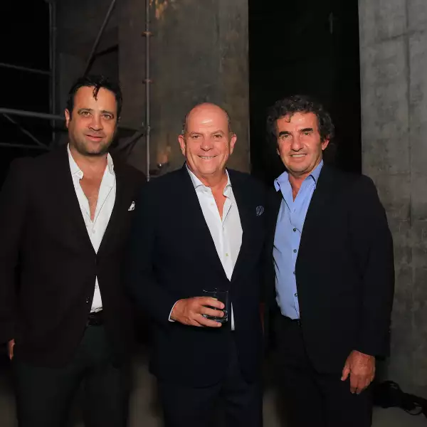 Bobby Slim, Javier Sordo Madaleno y Freddy Helfon 