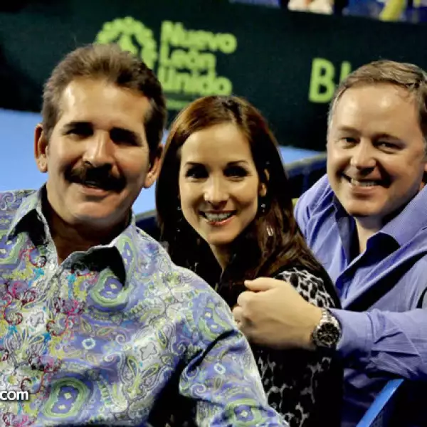 Carlos Barona,Laura Santos de Suárez y Carlos Suárez
