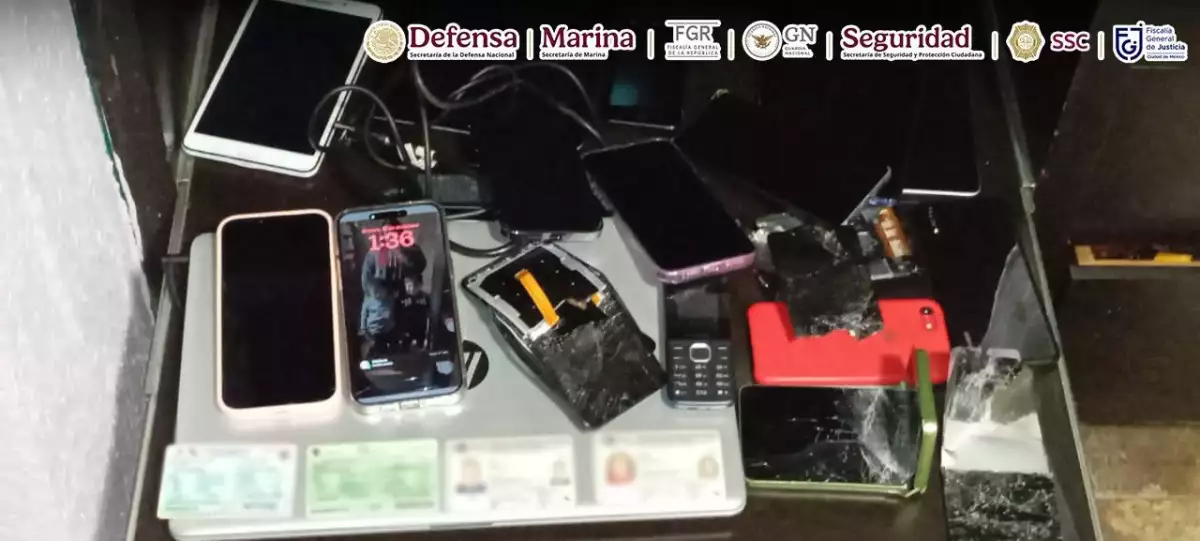 Detenidos del cartel de tláhuac en la cdmx