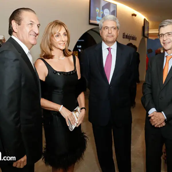 Ramón y Laura Neme, Javier Miguel y Rodolfo Patron
