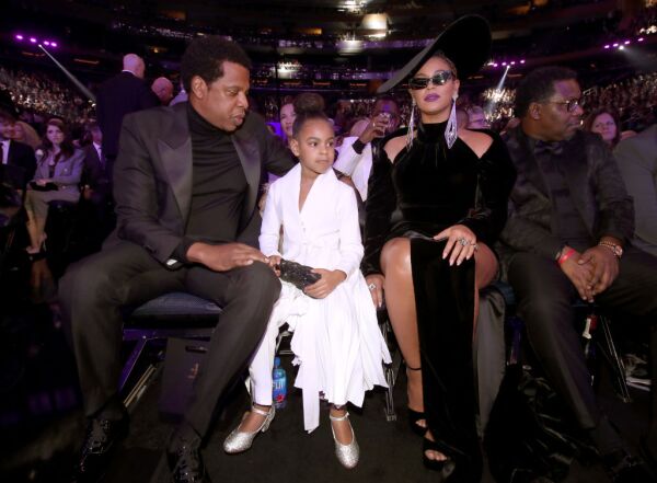 Jay-Z, Blue Ivy y Beyoncé