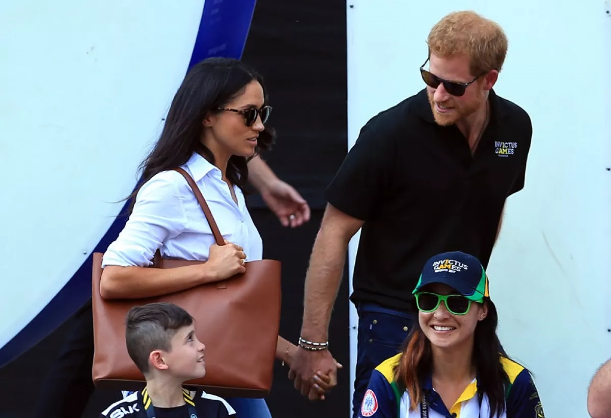 Meghan Markle y el príncipe Harry