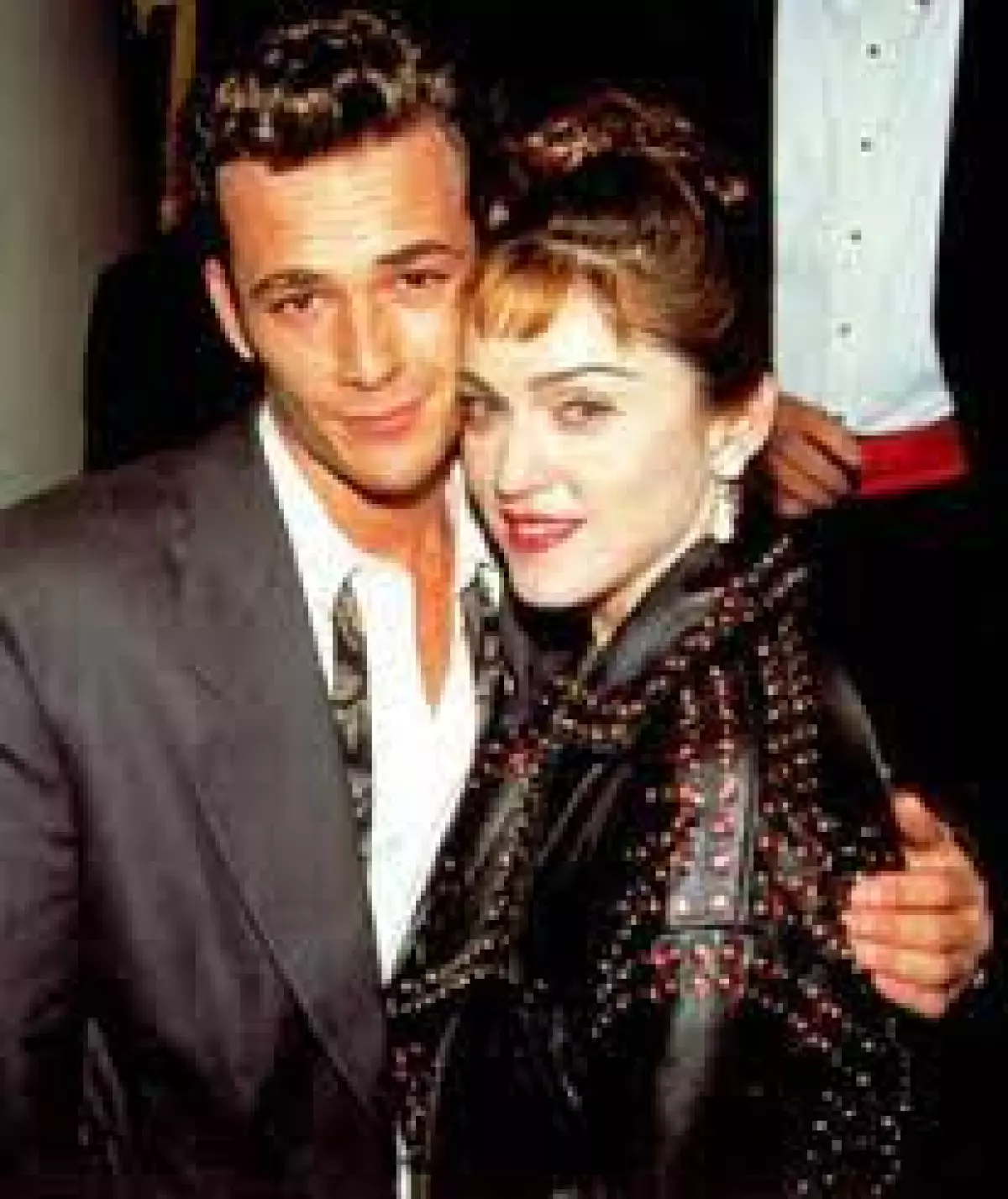 Luke Perry y Madonna