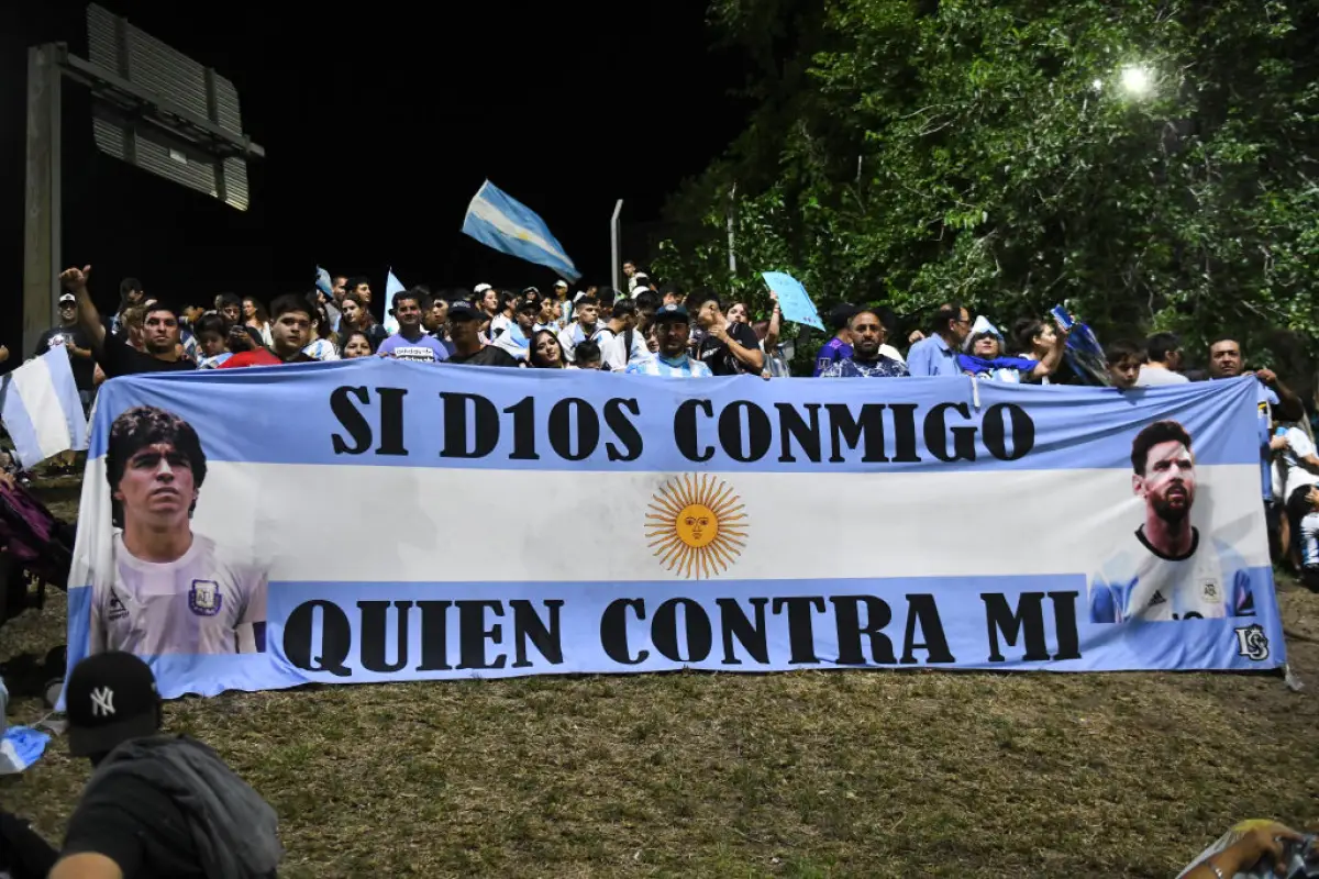 FIFA World Cup Qatar 2022 Winners Arrive to Buenos Aires