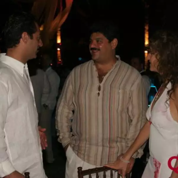 Carlos Slim, Isidoro Ambe, Gloria Amendola