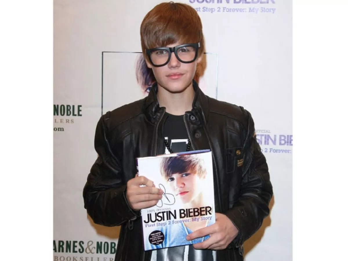 Las ventas del libro autobiográfico de Justin aún no se han reflejado.