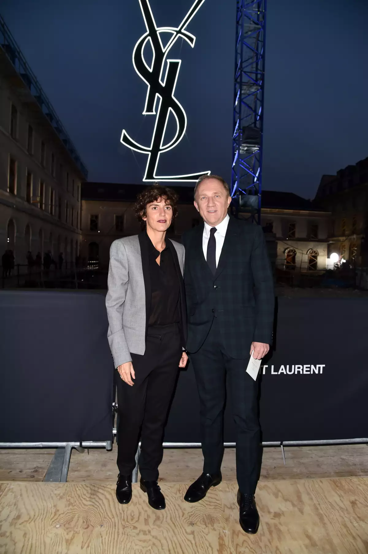 Francesca Bellettini y François-Henri Pinault