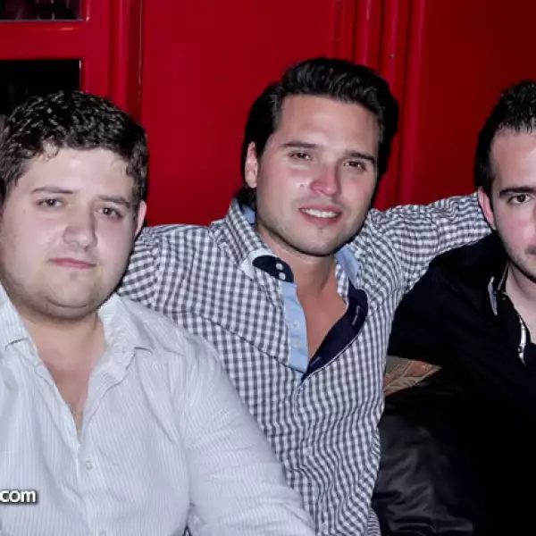 Jorge Leal Rodolfo Saldaña y Jaime Sepúlveda