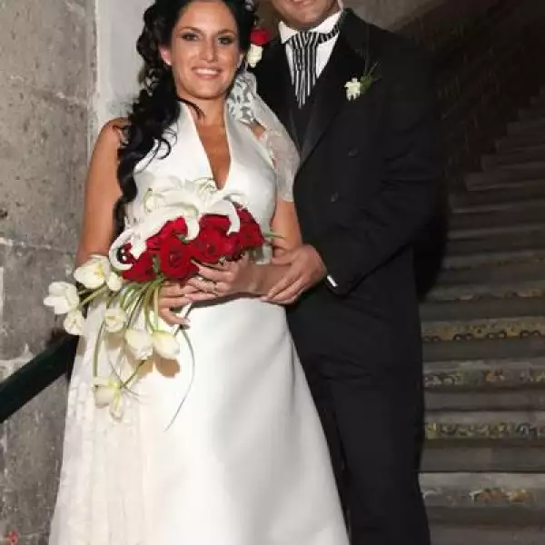 Guillermo Ochoa y Danielle Dithurbide