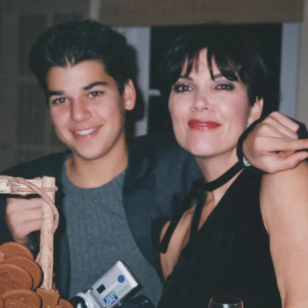 Rob Kardashian y Kris Jenner