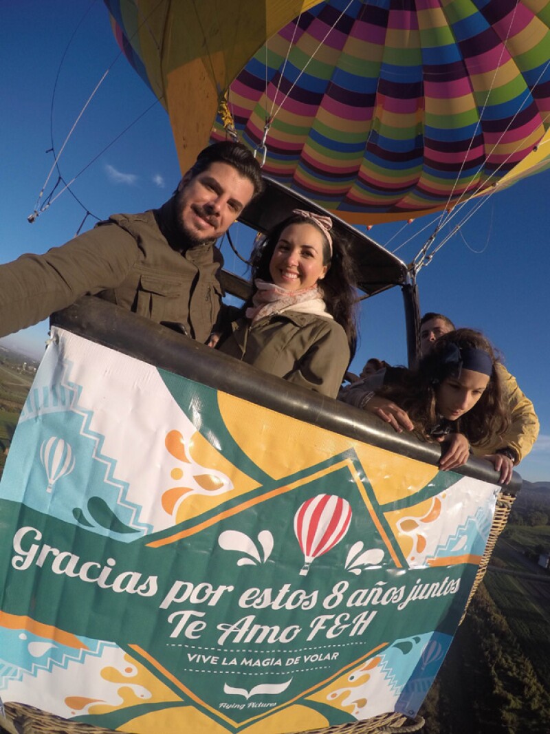 Fátima Torre y Héctor Salazar se casaron hace seis meses en Querétaro.
