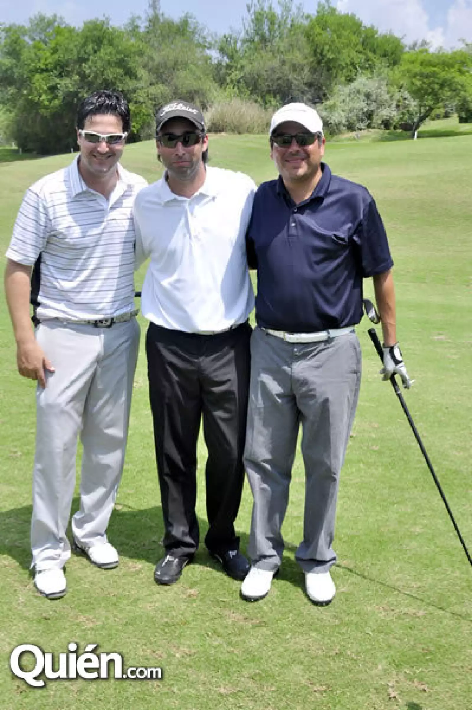 Gabriel Rúiz, Jaime Cantú y David Farías