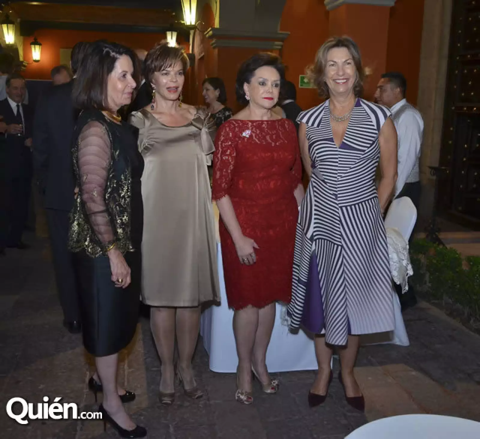 Patricia Suárez, Ana Luisa Lerdo de Tejada, Adriana Salinas y Marie Thérèse Arango