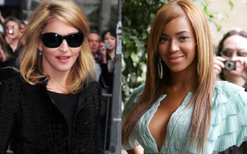 "La Reina del Pop" se presentará en la ciudad de Nueva York, mientras que la esposa de Jay-Z actuará en Londres.