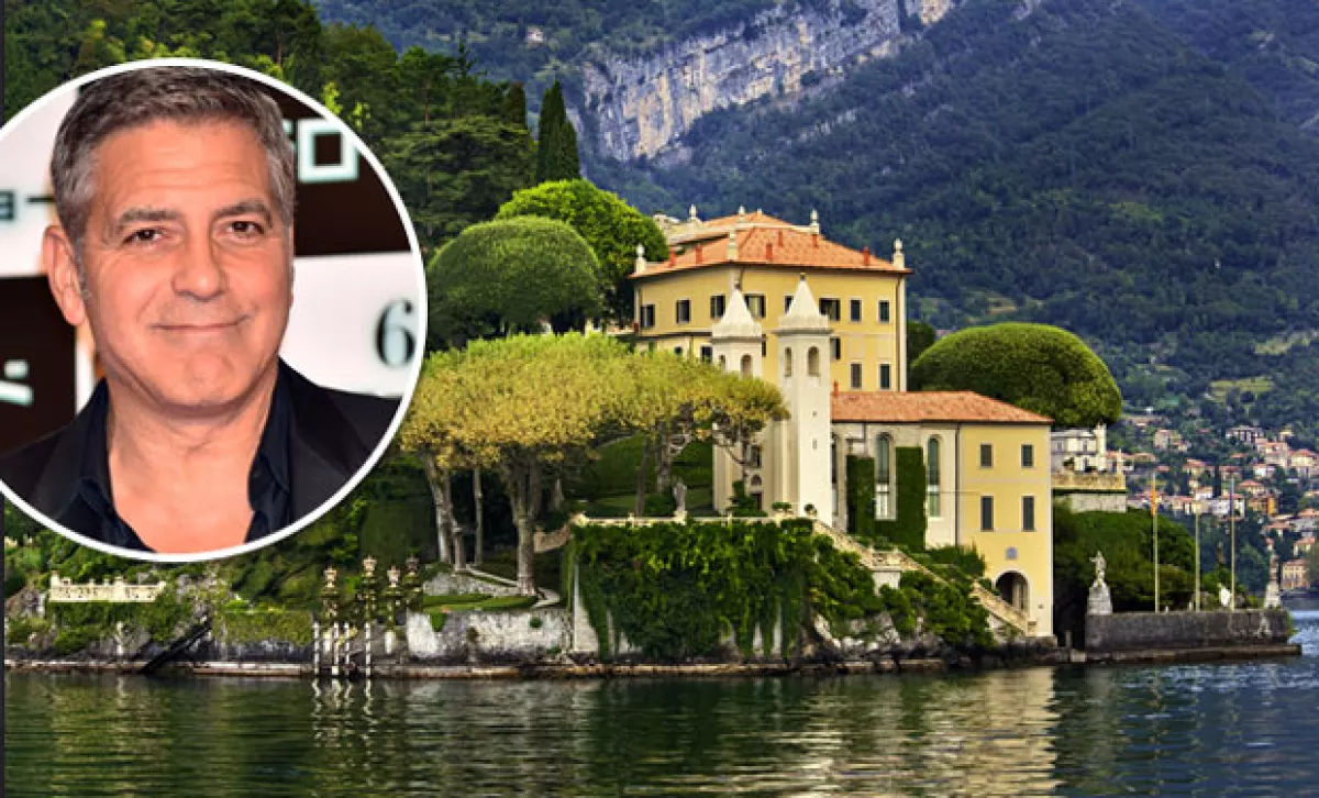 George Clooney tiene fama por ser todo un conocedor en las bienes raíces, siendo esta Villa una de sus mejores compras.