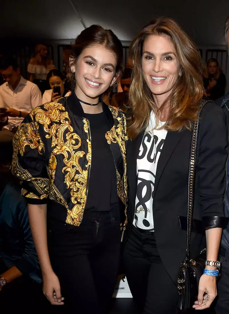 Kaia Gerber and Cindy