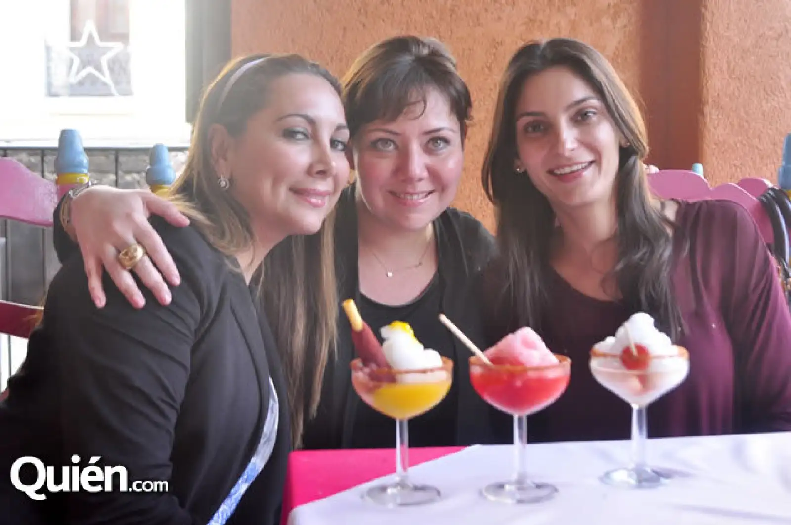 Rebeca Garza, Marcela Botello y Ruth Leal