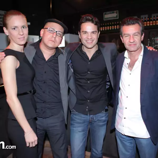 Jacky Bouffier, Rafa Lara, Kuno Becker y Paco Galarstegui.