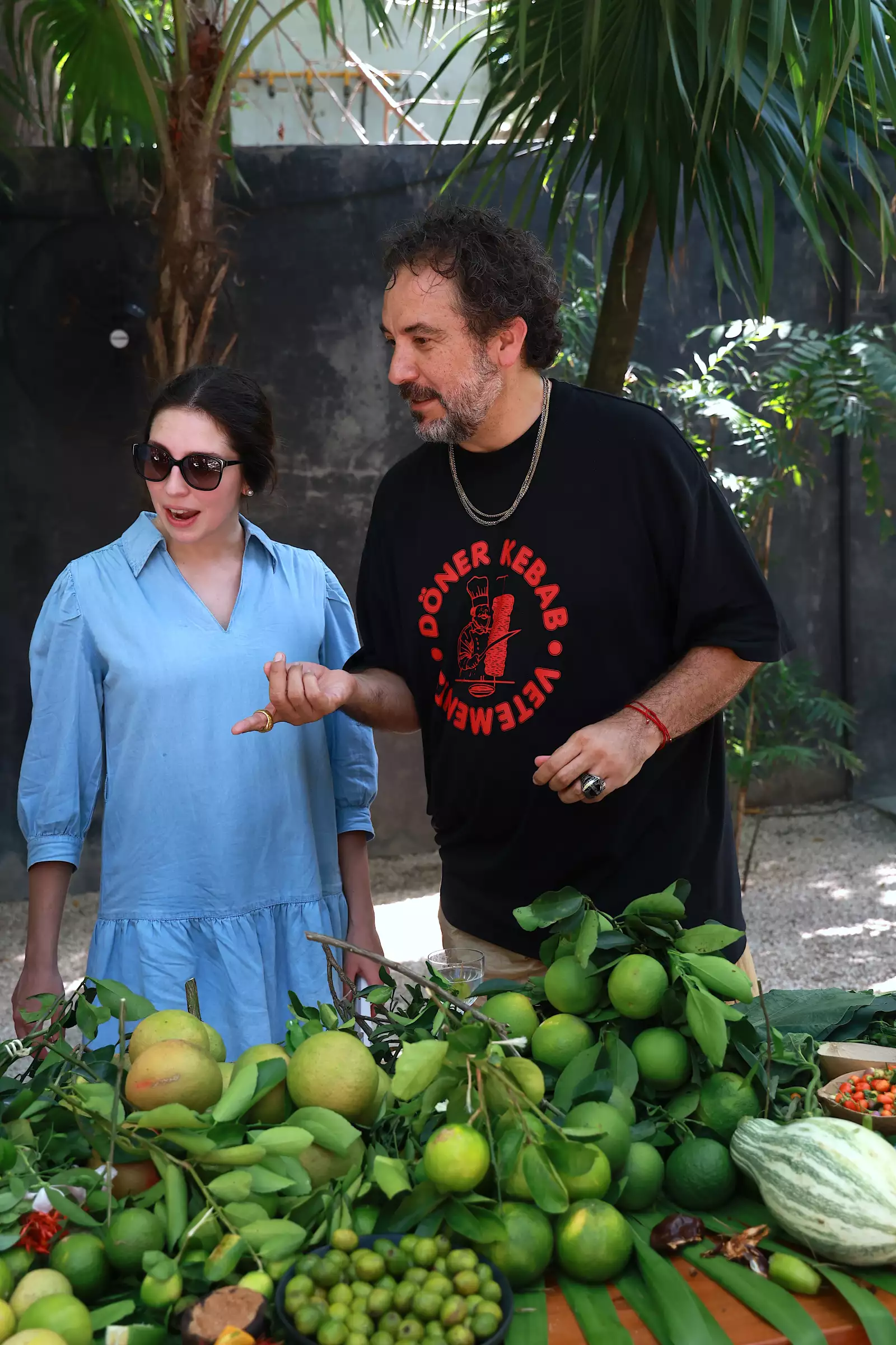 chef Sofía Cortina y Juan Carlos Campos
