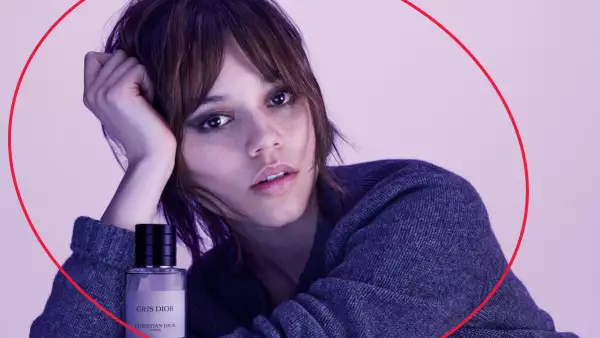 jenna ortega gris dior