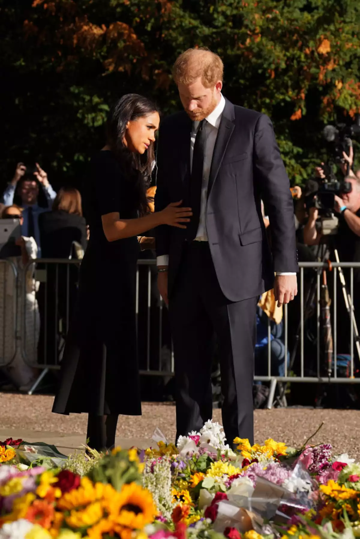 La duquesa Meghan y el príncipe Harry