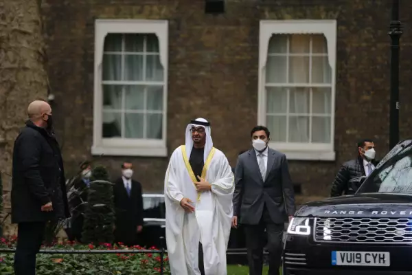 Boris Johnson - Crown Prince Sheikh Mohammed bin Zayed al-Nahyan meeting in London