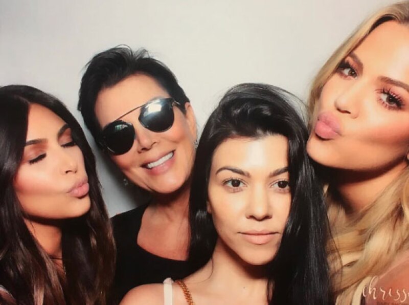 Las Kardashian no podían faltar al baby shower.
