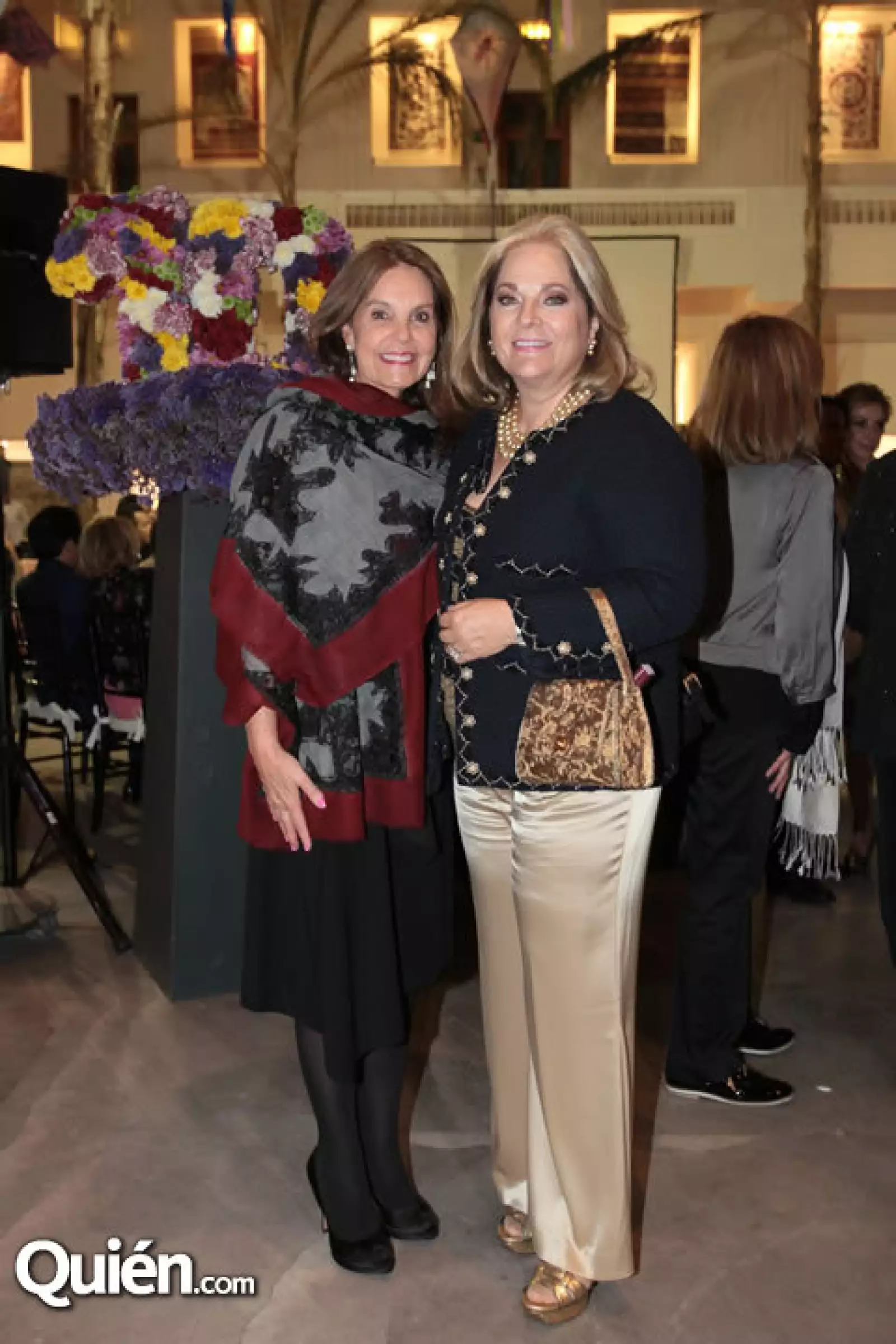 Marinela Servitje y Liliana Melo de Sada