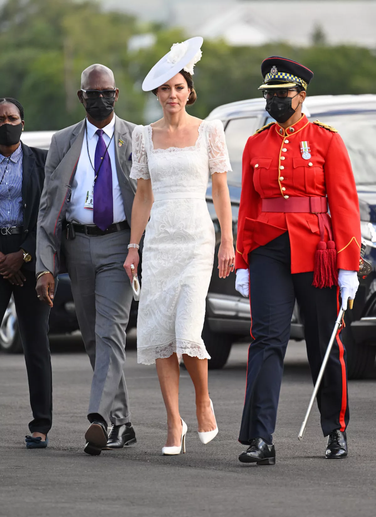 Catherine Duchess of Cambridge and Prince William Royal visit to the Caribbean - 24 Mar 2022