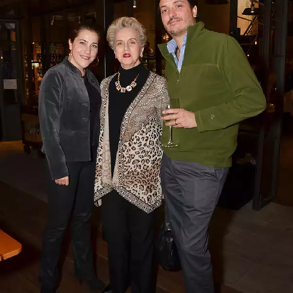 Ana Francisca Moreno,Leonor Botello y Alejandro Muñoz.