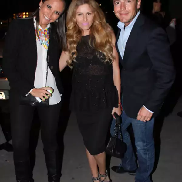 Alejandra Castillo,Michelle Torres y Mateo Gorina